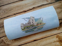 Отзыв о наборе для вышивания «Waterside castle» от Derwentwater designs